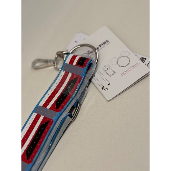 Disney Parks Monorail Pin Trading Belt Lanyard Adjustable Strap NEW Accessory - Picture 4 of 5